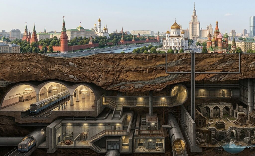 Что на самом деле скрывается под Москвой: это не то, о чем все думают