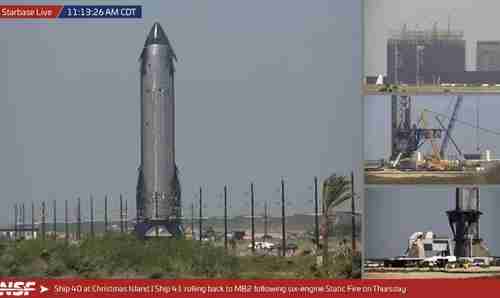 Путь к орбите открыт: Starship, который взлетит выше всех, возвращается в ангар после мощного статического прожига