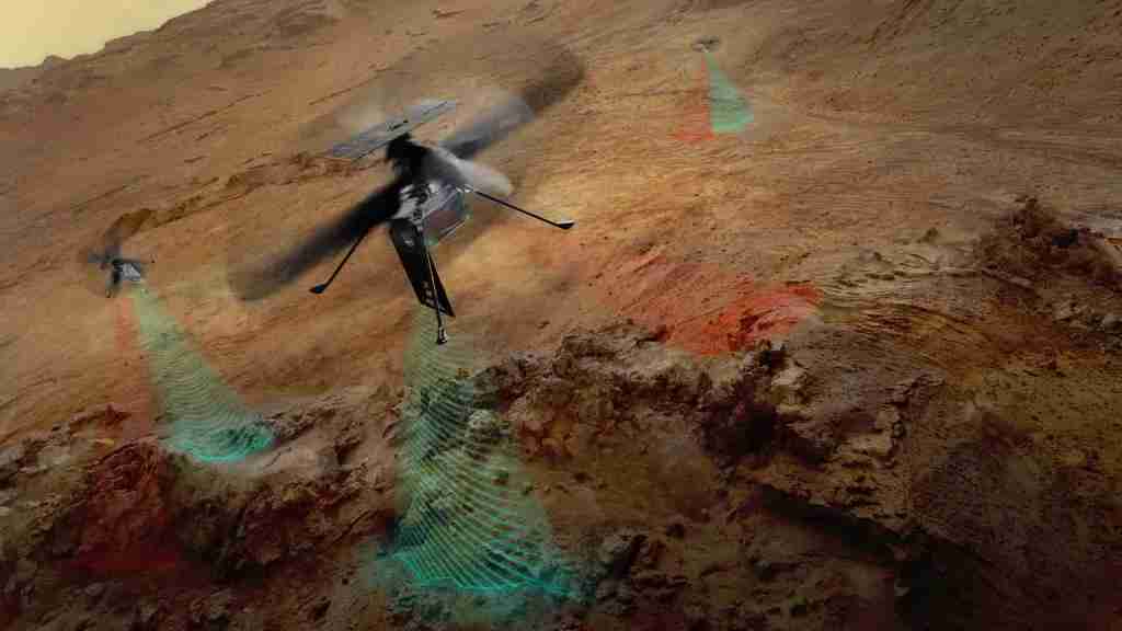 NASA отправит на Марс три вертолета, они будут искать лед под поверхностью