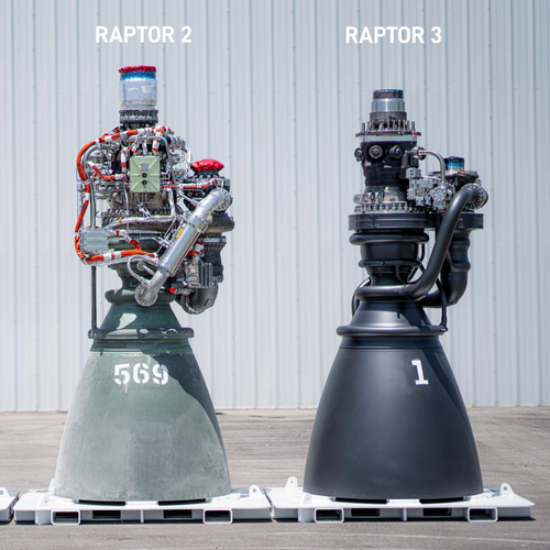 Маск раскрыл цель для двигателя Raptor 4: гораздо мощнее Raptor 3 без увеличения массы