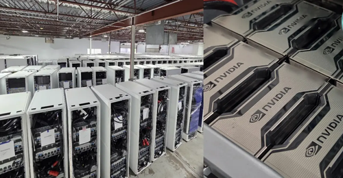 Почти 10 000 ускорителей Nvidia, 4200 процессоров AMD, и всего 60 млн долларов. На eBay выставили настоящий суперкомпьютер